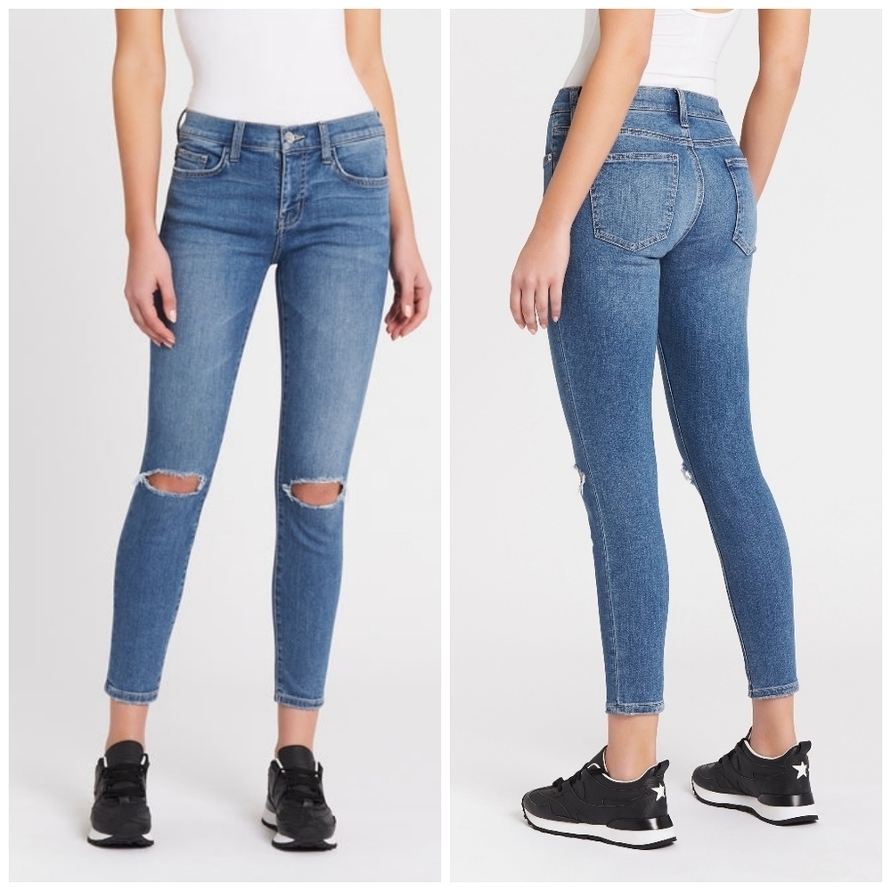CURRENT/ELLIOTT Stiletto 2 year destroy jeans 27